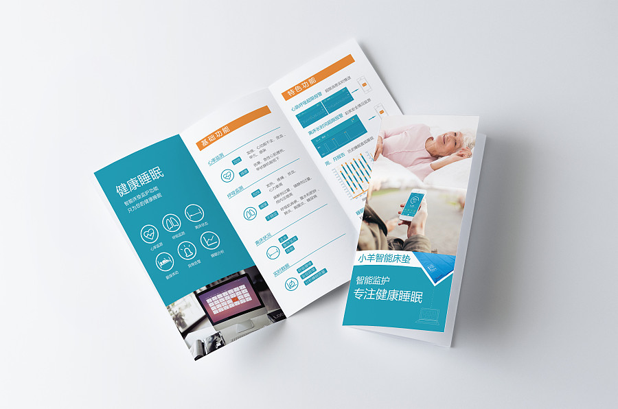 大羊健康管理三折頁 陰陽怪人原創(chuàng)設(shè)計(jì)作品與網(wǎng)頁網(wǎng)站設(shè)計(jì)的融合藝術(shù)