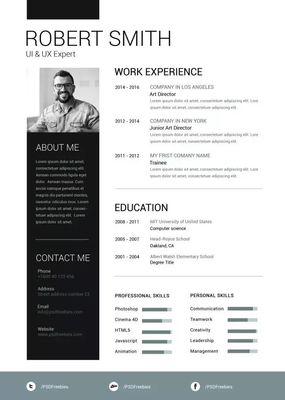 設計師如何打造完美簡歷，附贈專屬PSD與AI模板資源